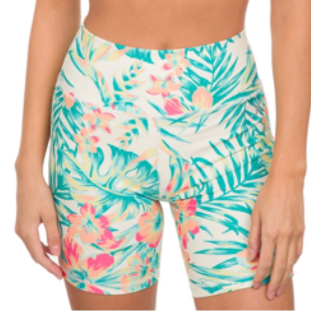Hurley Biker Shorts H2o-Dri Hawaiian Garden
